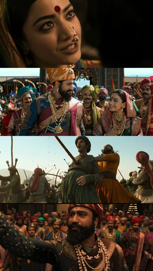 chhaava movie screenshots